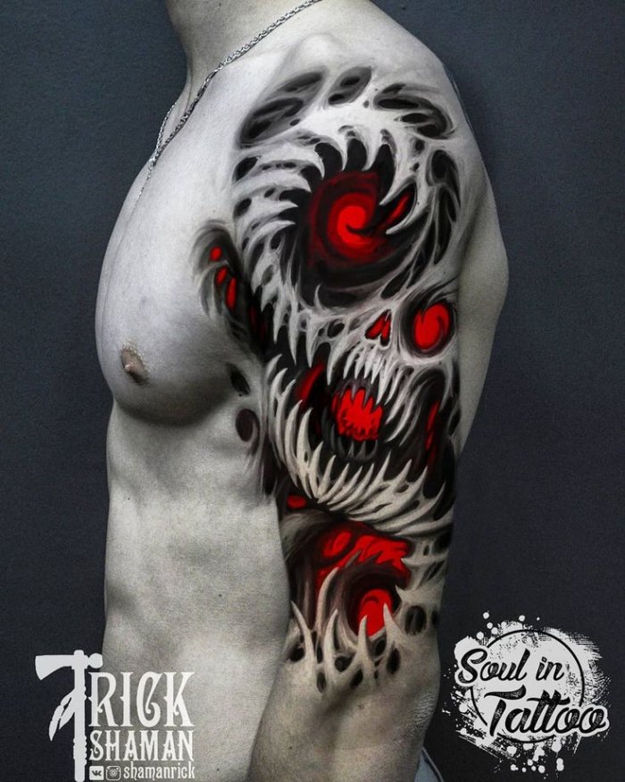 Красивые тату волка для мужчин