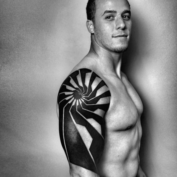 Кельтский трайбл эскиз