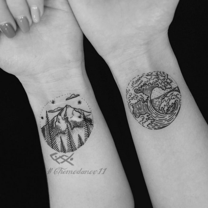 Эскизы тату для девушек