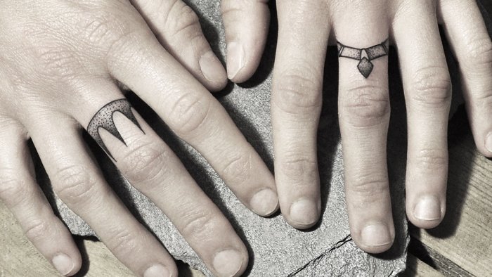 Тату на пальцах мужские