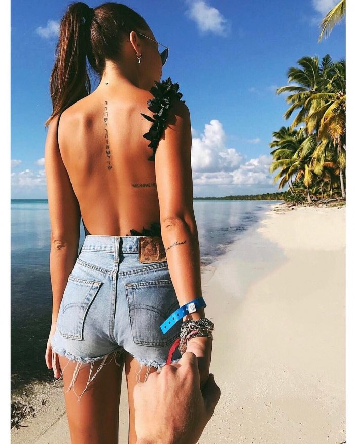 Красивые надписи тату для девушек