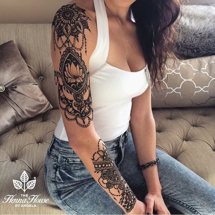 Красивые тату для девушек на руке