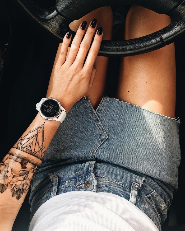 Тату на запястье