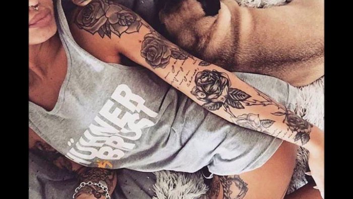 Красивые тату для девушек на руке