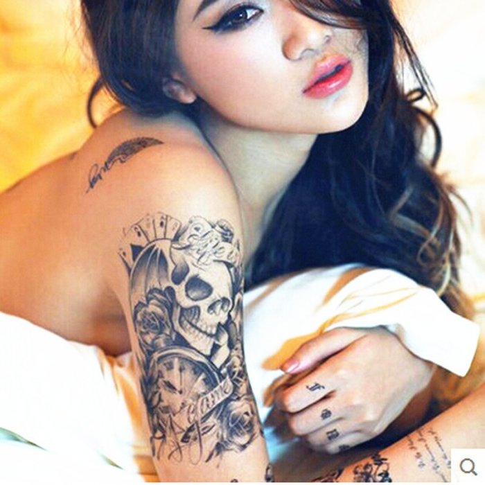 Тату на руке женские крутые