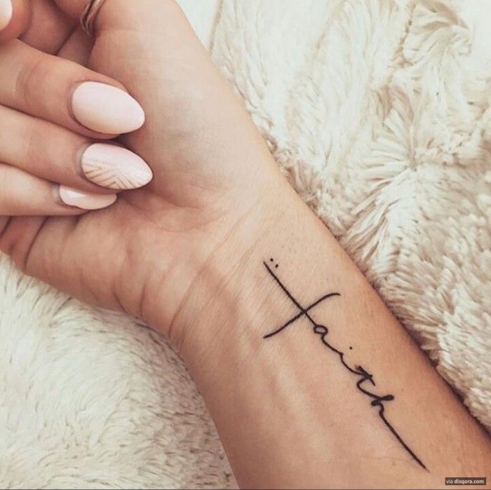 Красивые женские тату на руке