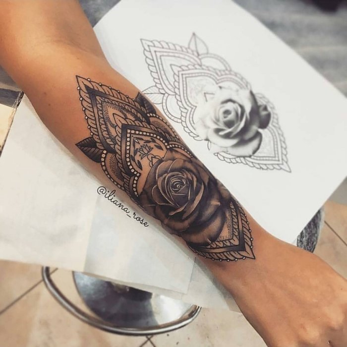 Дотворк предплечье