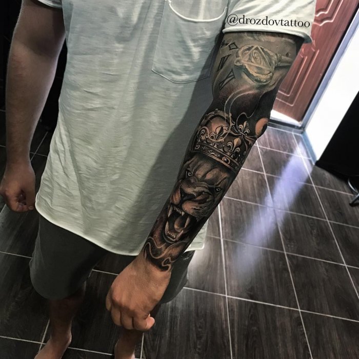 Красивые тату на предплечье