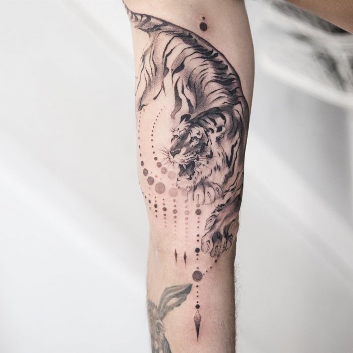 Тату на руке для мужчин