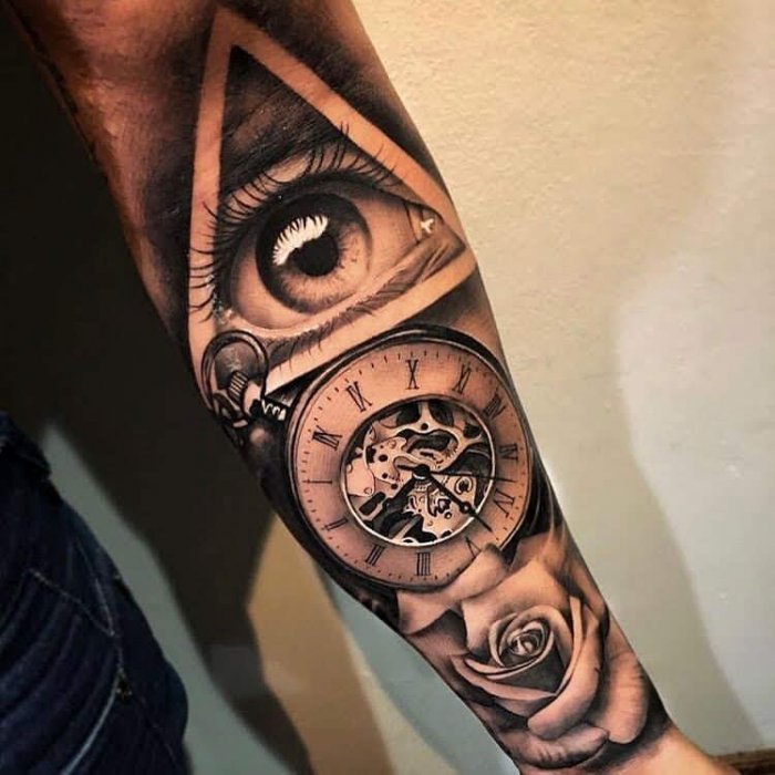 Тату на предплечье мужские