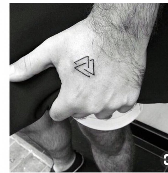 Небольшие тату на руку для мужчин