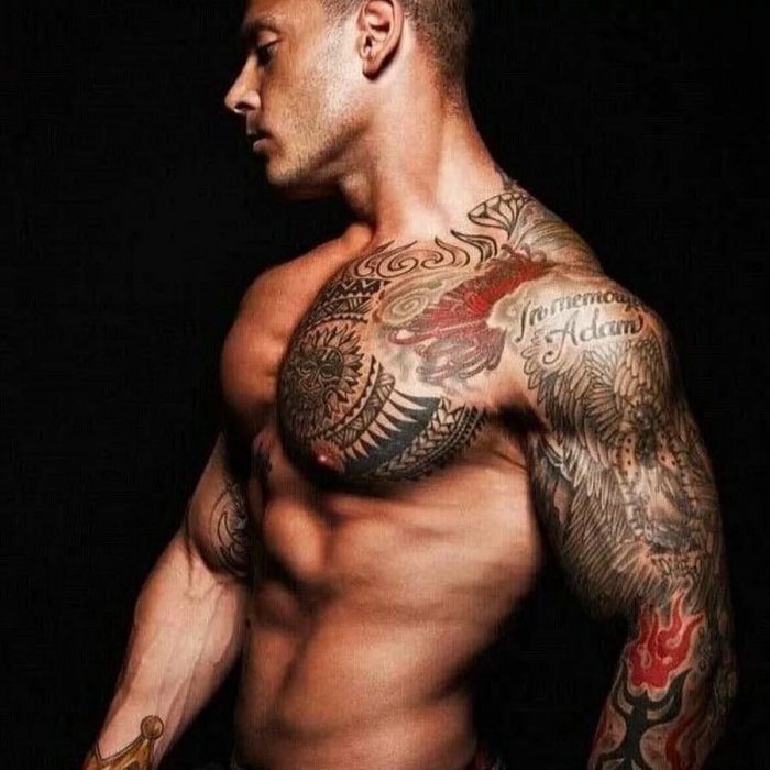 Тату Маори скала Джонсон