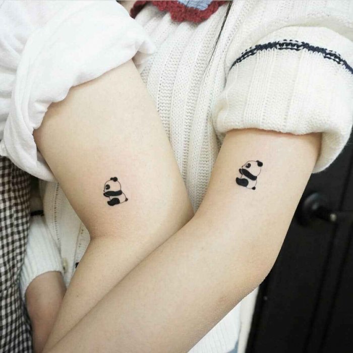 Тату на руке для девушек легкие