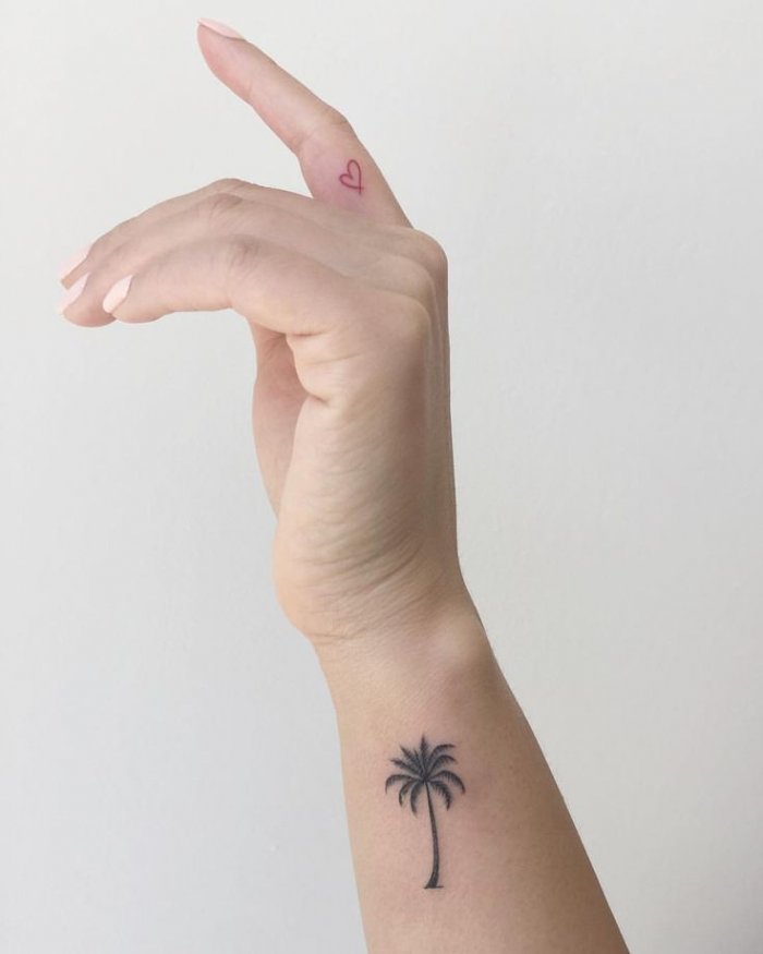 Красивые маленькие тату