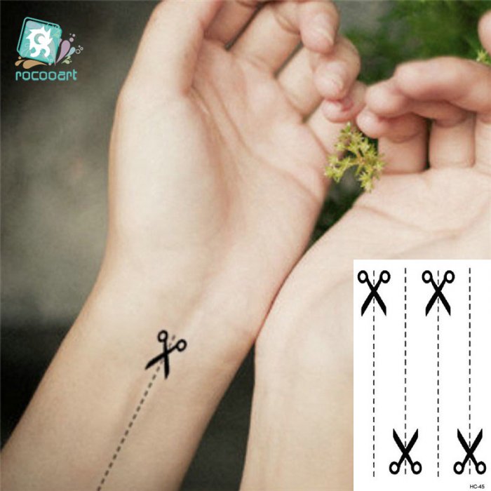 Маленькие тату ручкой на руке