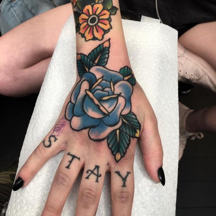 Эскизы тату на кисть