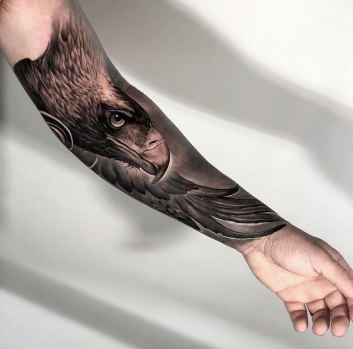 Тату для парней на предплечье