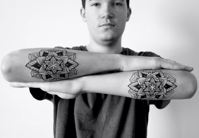 Татуировки для мужчин на руке со смыслом