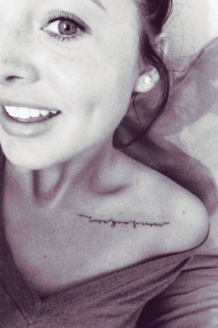 Татуировки надписи