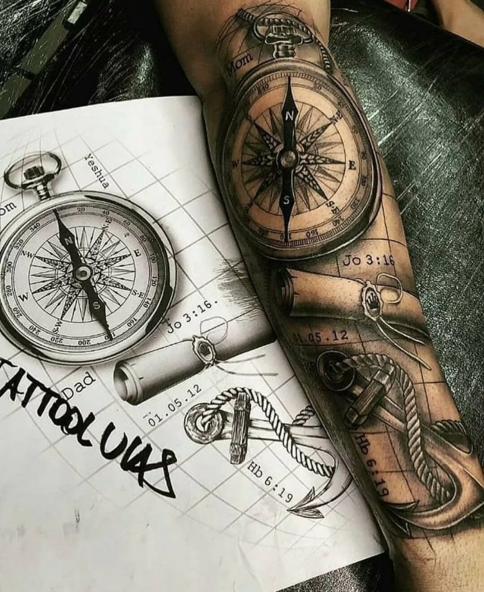 Тату эскизы мужские