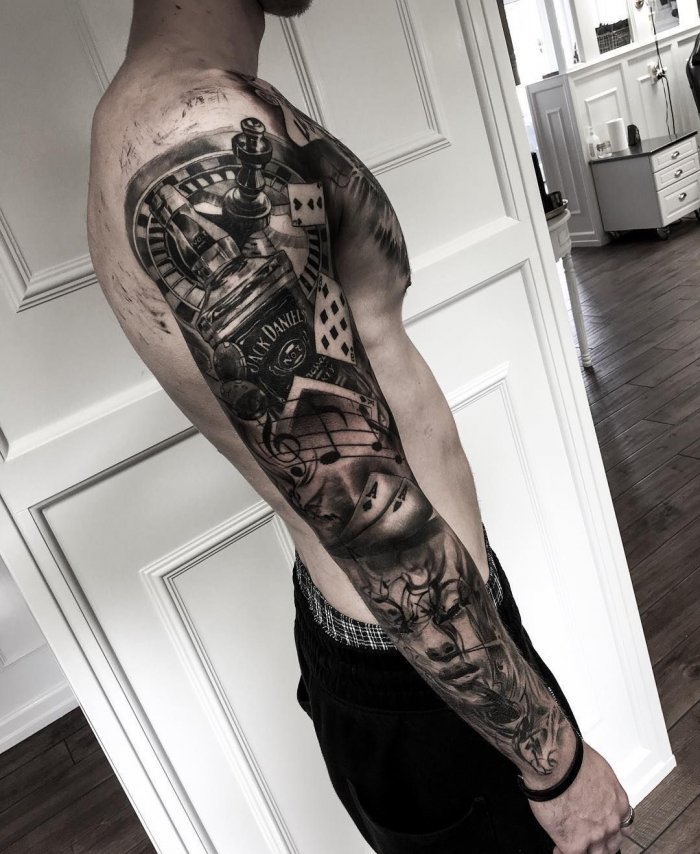 Татуировки эскизы мужские