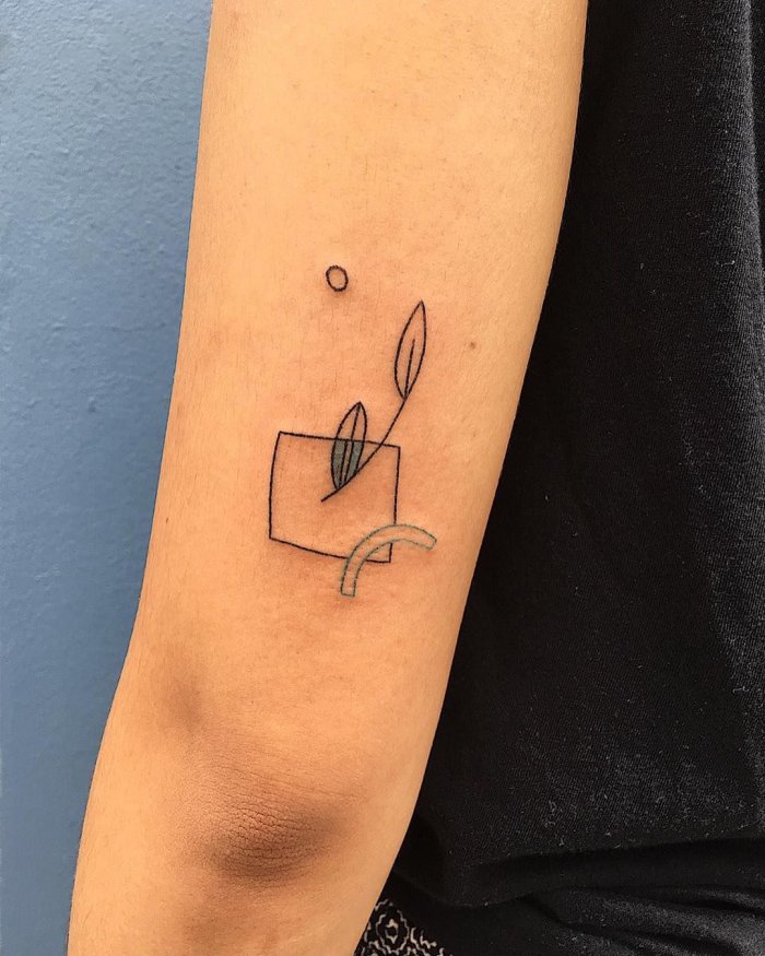 Тату Минимализм