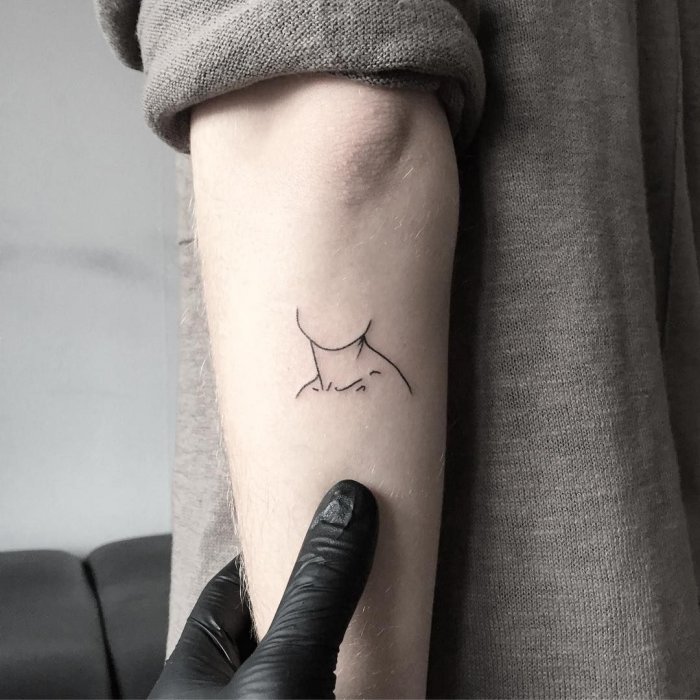 Тату Минимализм