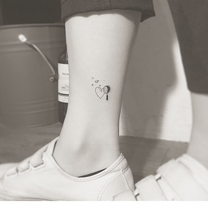 Мини тату Минимализм