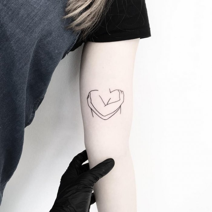 Тату Минимализм