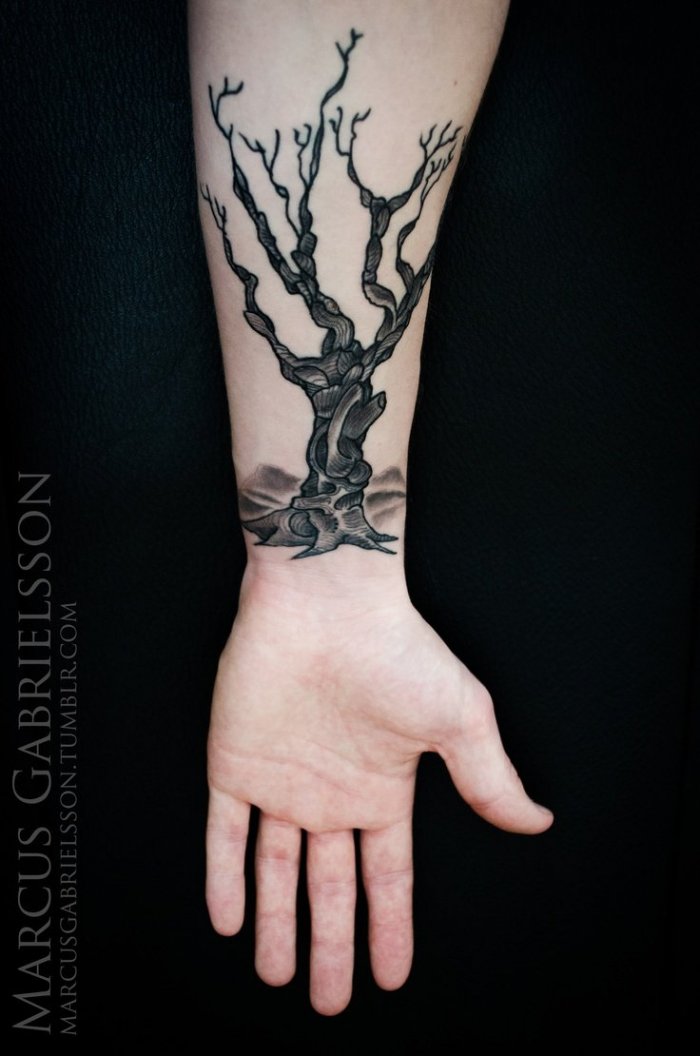 Маленькая тату эскиз