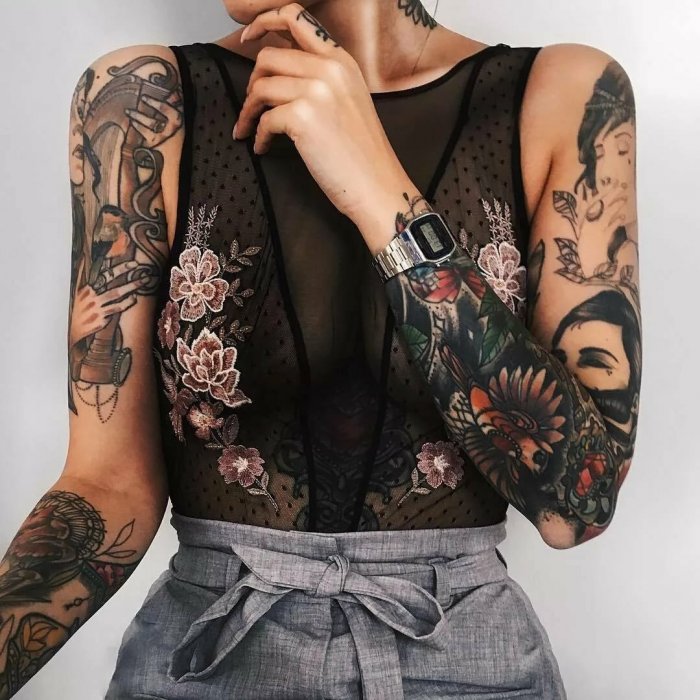 Стили тату Ориентал