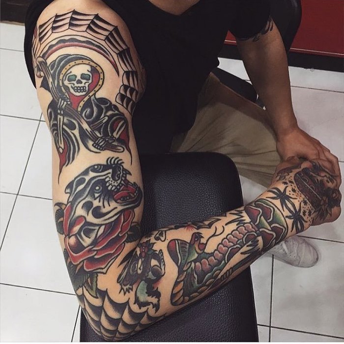 Тату ирэдзуми рукав