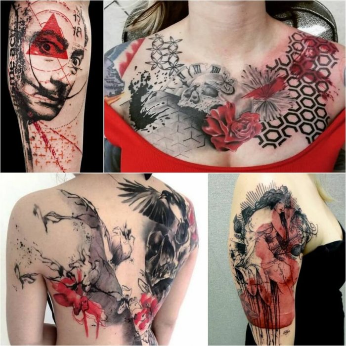 Наколки в стиле