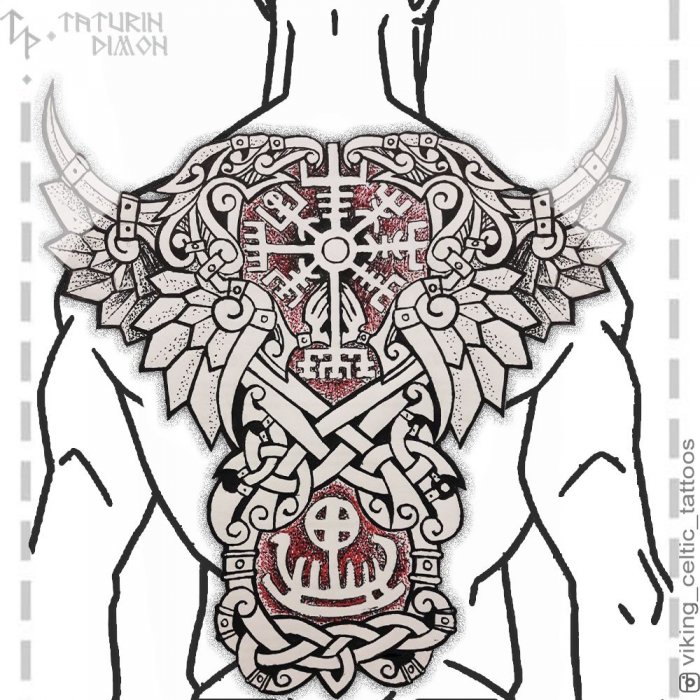 Славянские тату эскизы