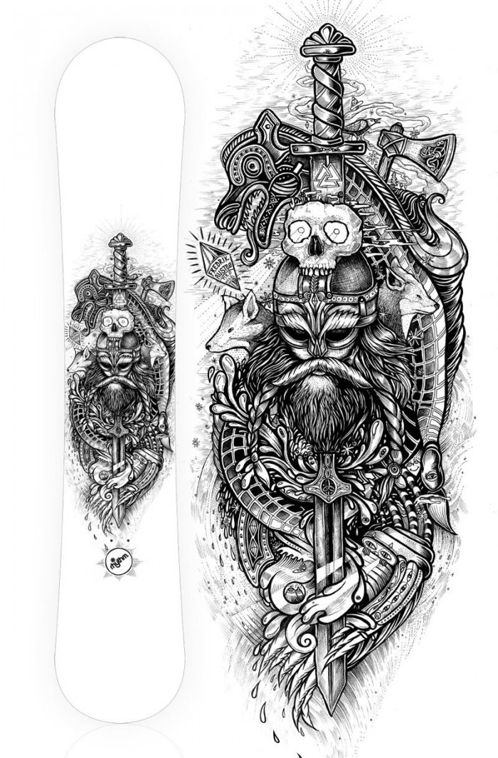 Славянские Татуировки эскизы