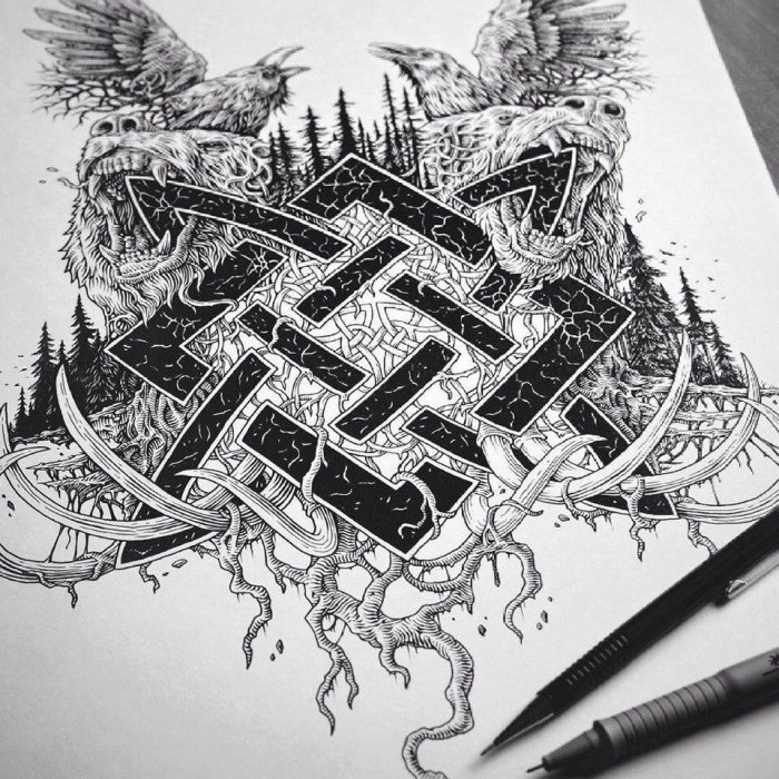 Крутые тату эскизы