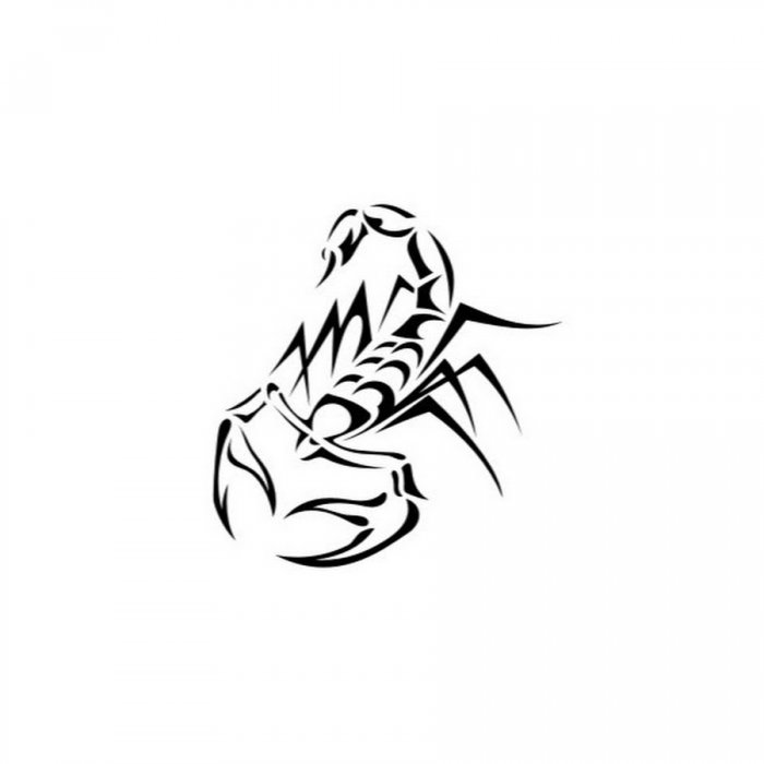 Тату чёрно белые