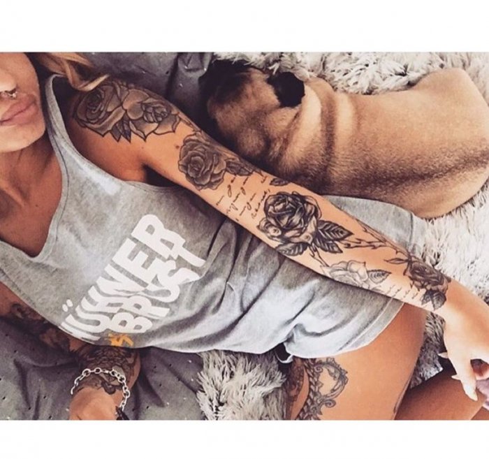 Красивые тату для девушек