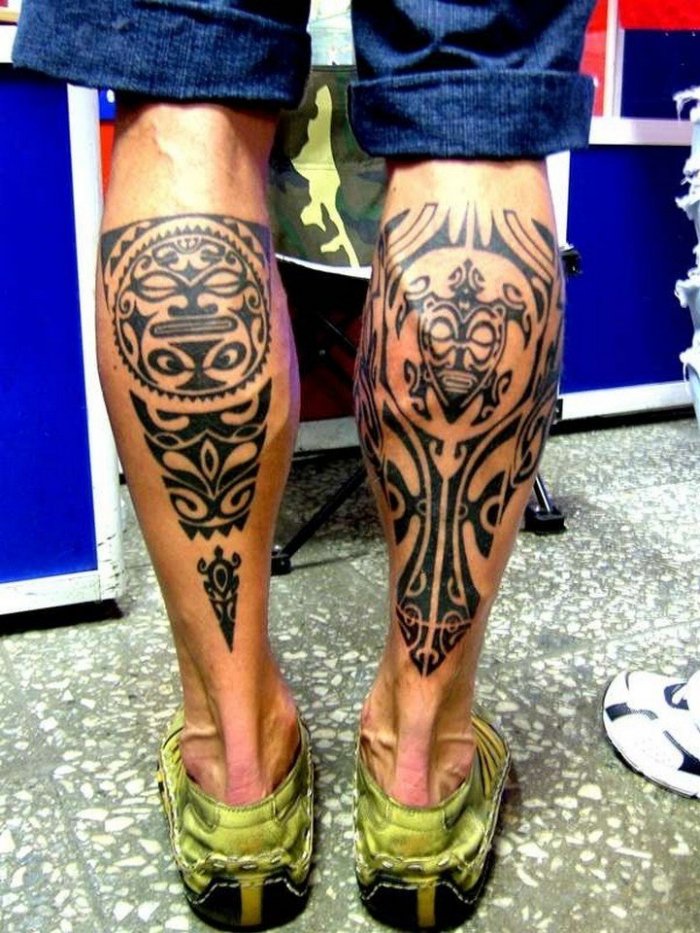 Блэкворк тату