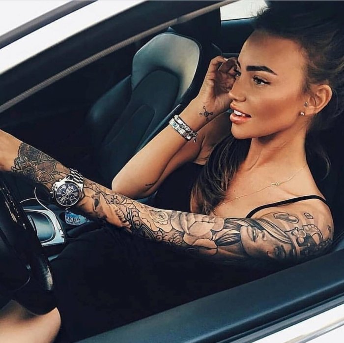 Красивые Татуировки для девушек