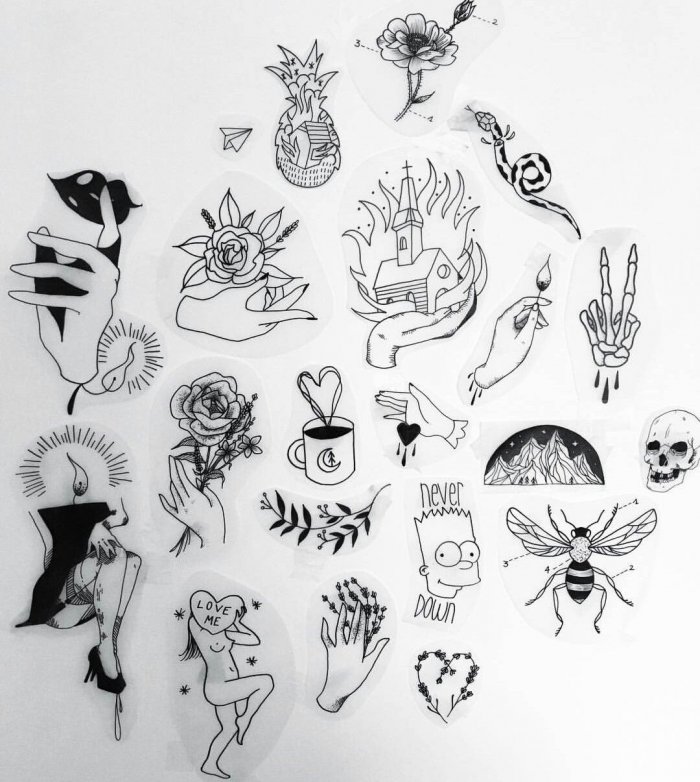 Простые Татуировки