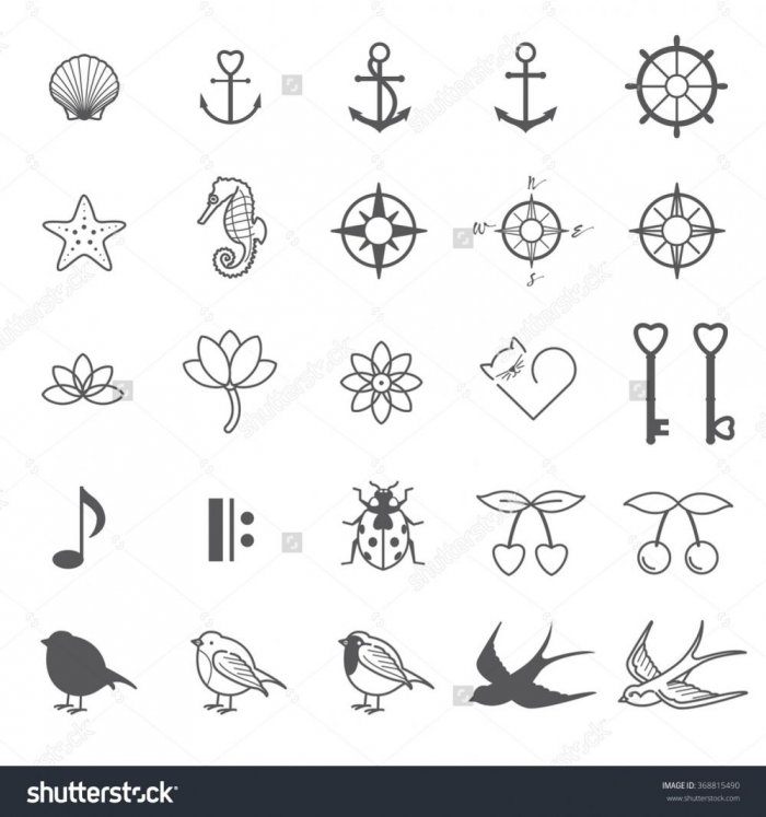 Эскизы тату для мужчин простые