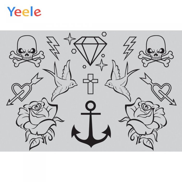 Маленькие тату для девушек эскизы