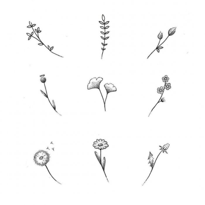 Простые тату для мальчиков