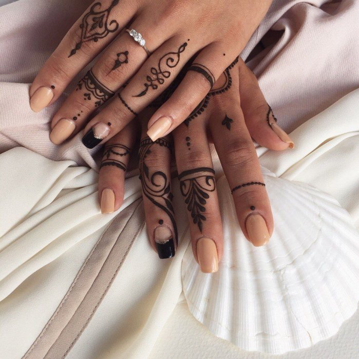 Красивые тату на кисти для девушек