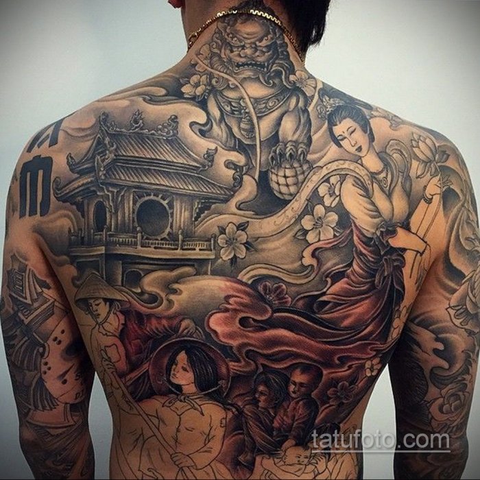 Татуировки на спине