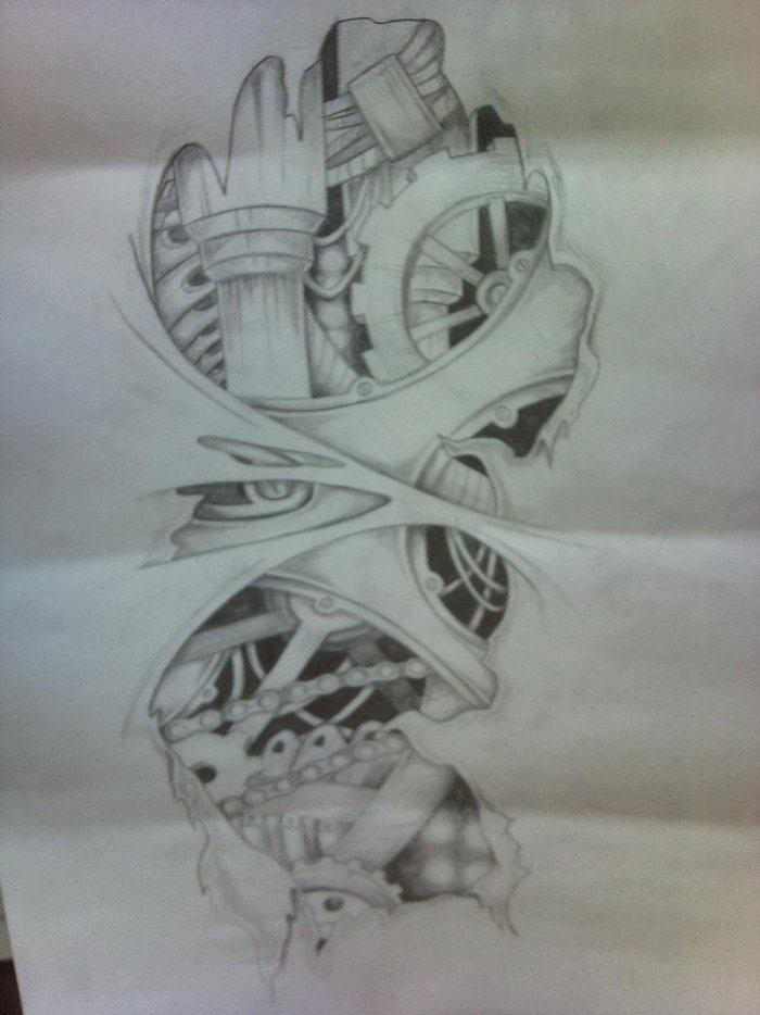 Биомеханика эскизы