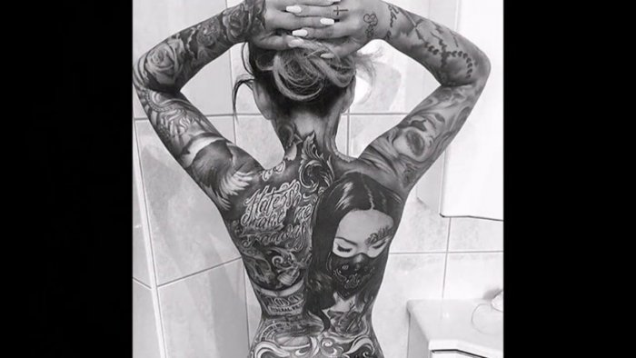 Тату на твоём теле Jah