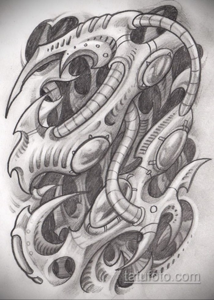 Тату механика эскизы