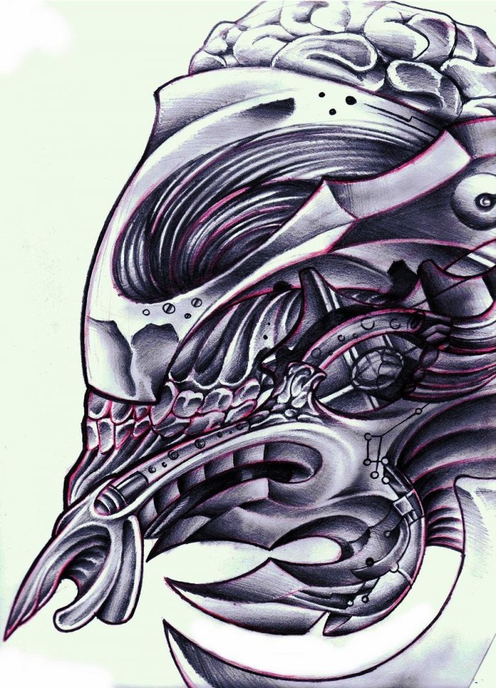 Биомеханика эскизы